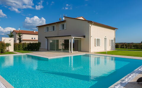 Villa Le Terme: Property, House, Building, Swimming Pool, Real Estate, Home, Villa, Estate, Architecture, Residential Area