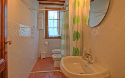 Casa Legoli: Bathroom, Room, Property, Building, Interior Design, House, Floor, Real Estate, Architecture, Plumbing Fixture