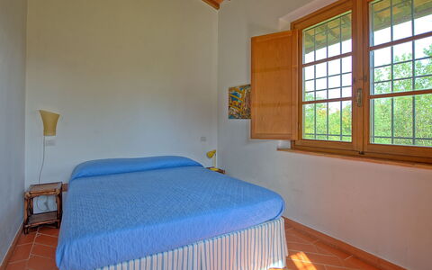 Casa Legoli: Bedroom, Bed, Room, Furniture, Property, Bed Sheet, Floor, Bed Frame, Hardwood, Building