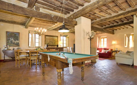 Bottino: Room, Billiard Room, Property, Recreation Room, Furniture, Building, Games, Table, Indoor Games And Sports, Ceiling