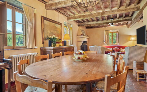 Bottino: Furniture, Interior Design, Chair, Table, Wood, Flooring, Ceiling, Dining Room, Kitchen & Dining Room Table, Room