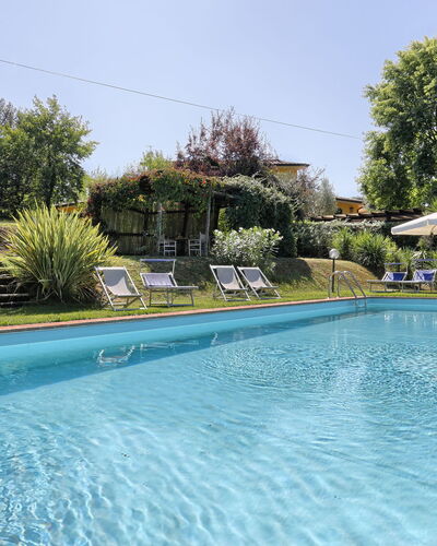 Casa Rosa: Swimming Pool, Property, Leisure, Real Estate, Resort, Water, House, Tree, Vacation, Building