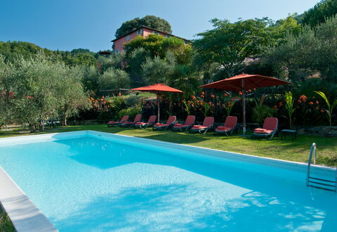 Villa Igea 13: Water, Plant, Property, Swimming Pool, Sky, Azure, Tree, Building, Shade, Body Of Water