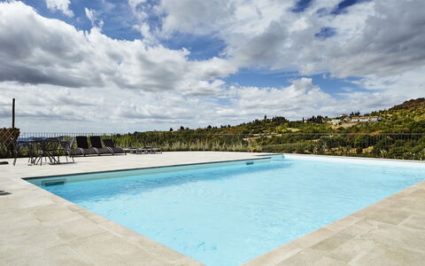 Villa Cincinelli: Swimming Pool, Property, Sky, Leisure, Azure, Real Estate, Vacation, House, Building, Estate