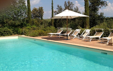 Lavacchio 16: Water, Sky, Cloud, Property, Swimming Pool, Azure, Plant, Outdoor Furniture, Shade, Tree