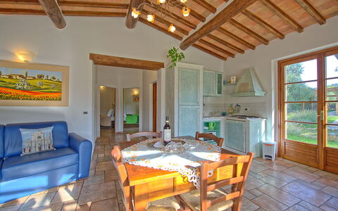 Borgo Mulignone: Property, Room, Building, Real Estate, Furniture, House, Interior Design, Home, Estate, Living Room