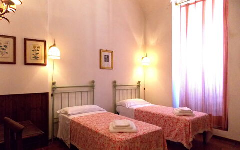 Villa Sandra: Room, Bed, Bedroom, Furniture, Property, Building, Interior Design, Bed Frame, Bed Sheet, Wall