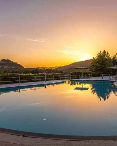 Villa Alfresco: Swimming Pool, Resort, Dusk, Reflection, Resort Town, Evening, Thermae, Sunrise