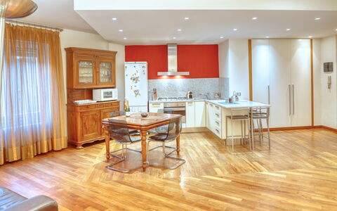 Dai Fiorentini - Apartment In Levanto: Room, Property, Floor, Furniture, Wood Flooring, Interior Design, Hardwood, Building, Flooring, Laminate Flooring