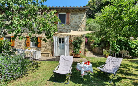 La Casa Del Sole: Plant, Building, Property, Window, Chair, Tree, House, Door, Sky, Outdoor Furniture