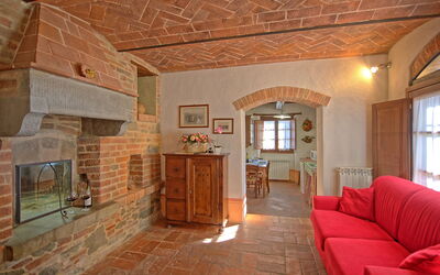 Leccio: Property, Room, Building, Ceiling, Living Room, Interior Design, Home, Brick, House, Wall