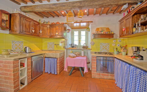 Casale San Martino: Property, Room, Building, Kitchen, Furniture, House, Real Estate, Cabinetry, Interior Design, Home