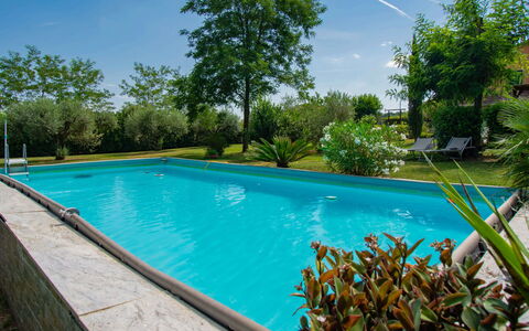Elena: Blue, Swimming Pool, Resort, Shade, Eco Hotel, Garden, Hacienda, Landscaping, Backyard, Outdoor Furniture