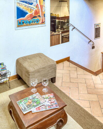 Mario - Levanto: Room, Interior Design, Couch, Interior Design, Picture Frame, Hardwood, Living Room, Coffee Table, Linens, Studio Couch