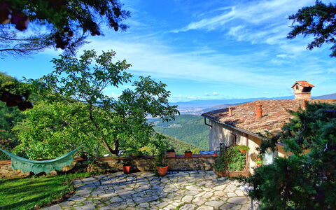 Villa Ancora: Tree, House, Hill Station, Rural Area, Slope, Village, Roof, Garden, Paint, Cobblestone