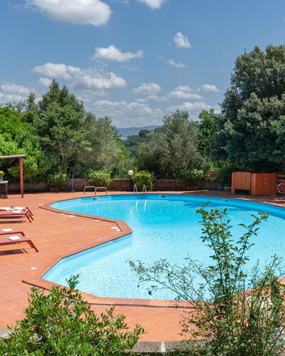 Villa Laura: Water, Plant, Sky, Cloud, Swimming Pool, Tree, Outdoor Furniture, Shade, Chair, Natural Landscape