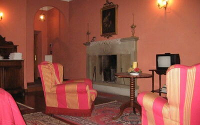 The Duke: Picture Frame, Furniture, Decoration, Comfort, Building, Orange, Wood, Lighting, Interior Design, Lamp