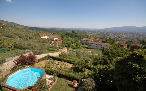 Alla Collina Del Sole: Sky, Plant, Property, Plant Community, Mountain, Nature, Leaf, Tree, Vegetation, Building