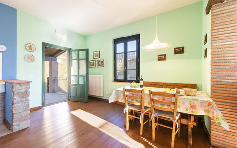 Villa Rosata: Furniture, Table, Wood, Interior Design, Architecture, Flooring, Floor, Wood Stain, Living Room, Building