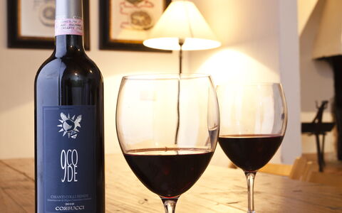 Chianti Resort: Tableware, Drinkware, Bottle, Stemware, Furniture, Wine, Barware, Wine Glass, Glass Bottle