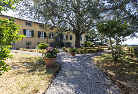 Villa San Gennaro: Plant, Building, Window, Tree, Sky, Road Surface, Land Lot, House, Landscape, Grass