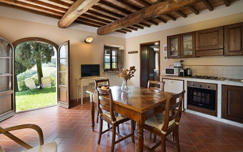 Montauto: Table, Furniture, Plant, Wood, Chair, Window, Interior Design, Flooring, Floor, Living Room