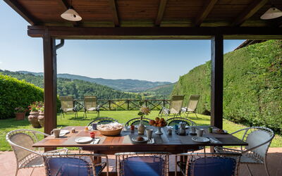 Villa Olivi - Subbiano, Toscana, Pool And Nature