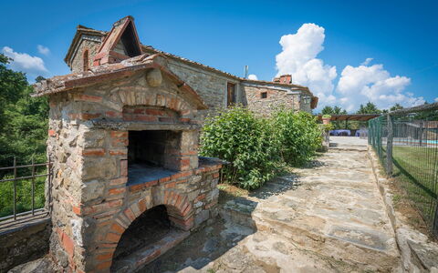 Mulino Al Suono - Badia Agnano, Toscana: Cloud, Sky, Plant, Property, Building, Window, House, Tree, Landscape, Road Surface