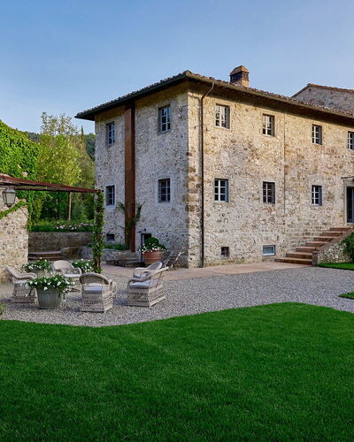 Villa Dell'abate: Plant, Sky, Building, Property, Window, House, Land Lot, Grass, Tree, Landscape