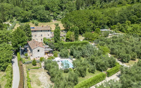Fienile Di Fabio - Colline Fiorentine Vaiano, Tosc: Plant, Building, Tree, Natural Landscape, House, Land Lot, Window, Landscape, Groundcover, Hill