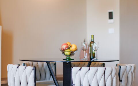 Casa Novecento: Table, Furniture, Property, Wood, Orange, Lighting, Interior Design, Plant, Chair, Flooring