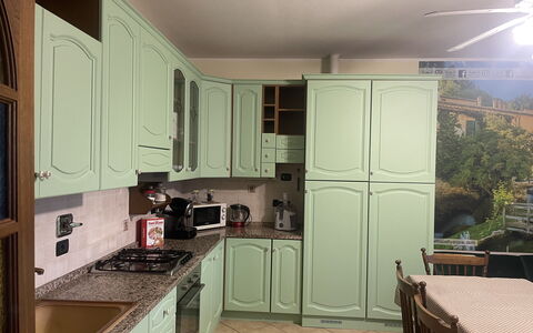 Villa Castelnuovo: Cabinetry, Countertop, Property, Kitchen Sink, Kitchen Appliance, Building, Kitchen, Kitchen Stove, Sink, Home Appliance