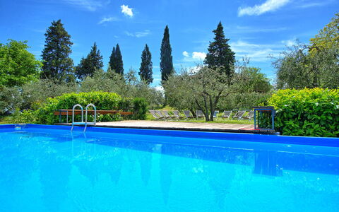 Maggiano: Water, Sky, Plant, Cloud, Swimming Pool, Blue, Azure, Tree, Natural Landscape