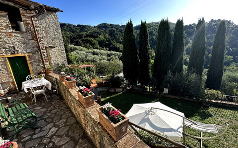 Borgo Bucatra Tramonto: Plant, Sky, Window, Building, Chair, Tree, Biome, Outdoor Furniture, Landscape, Real Estate