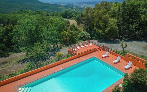 Tenuta De Paoli - Chianni, Pool, Wifi, Privacy, To: Water, Property, Sky, Swimming Pool, Plant, Green, Nature, Botany, Azure, Tree