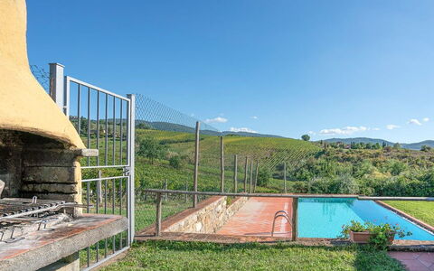 Le Masse - Greve In Chianti, Toscana: Sky, Plant, Water, Cloud, Building, Land Lot, Shade, Swimming Pool, Residential Area, Landscape