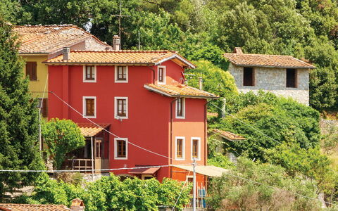 Casa Iris - Versilia, Holiday Home with Pool: Plant, Window, Property, Building, Tree, House, Wood, Vegetation, Biome, Neighbourhood