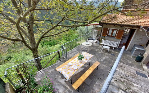 Casa Le Grotte: Property, Plant, Building, Nature, Tree, Window, Wood, Natural Landscape, House, Biome