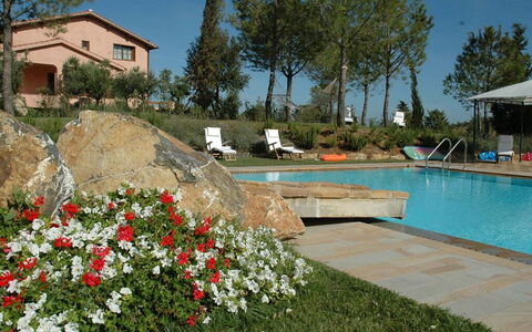 Maremma Retreat: Water, Plant, Flower, Sky, Tree, Window, Swimming Pool, Building, Grass, Real Estate