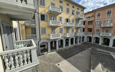 Galleria Degli Artisti: Property, Building, Sky, Window, Cloud, Urban Design, Neighbourhood, Residential Area, Flooring, Condominium