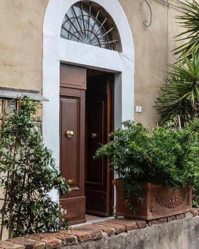 Bocelli: Plant, Property, Building, Door, Wood, House, Wall, Line, Home Door