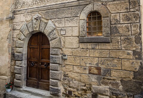 Rose's Palace: Property, Window, Wood, Door, Brickwork, Architecture, Building, Brick, Facade