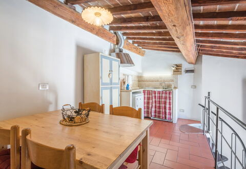 Belle Donne Apartment, Tornabuoni, Florence, Wifi: Property, Furniture, Table, Wood, Interior Design, Chair, Flooring, Floor, Wood Stain, Wall