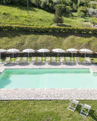Marcigliana Cottage, Pool, Radicondoli: Outdoor Furniture, Swimming Pool, Lawn, Resort, Garden, Eco Hotel, Outdoor Table, Sunlounger, Hotel, Landscaping
