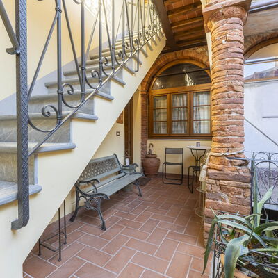 Lounge Flat Camaiore, Wifi, Versilia Coast: Property, Furniture, Window, Building, Wood, Interior Design, Chair, Stairs, Floor, Couch