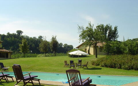 Magnolia e Camelia: Swimming Pool, House, Residential Area, Land Lot, Lawn, Estate, Home, Resort, Farmhouse, Garden