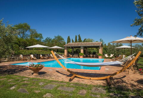 Villa Giuncheto: Resort, Swimming Pool, Shade, Outdoor Furniture, Estate, Eco Hotel, Hacienda, Sunlounger, Landscaping, Garden