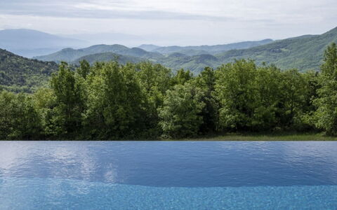 Villa Santa: Mountainous Landforms, Natural Landscape, Hill, Mountain Range, Hill Station, Valley, Swimming Pool, Ridge, Reflection, Eco Hotel