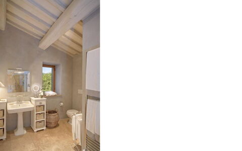 Villa Santa: Interior Design, Wall, Flooring, Plumbing Fixture, Floor, Home, Sink, Bathroom Sink, Tap, Bathroom