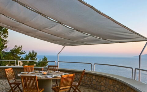 Villa Cala Moresca: Shade, Outdoor Furniture, Canopy, Chair, Awning, Outdoor Structure, Eco Hotel, Tropics, Resort, Swimming Pool